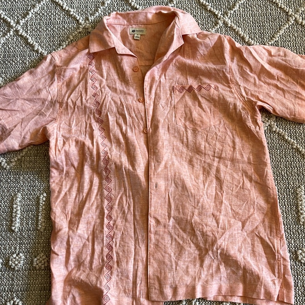 Button beachy shirt for men